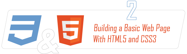 course logo showing html5 and css3 symbols